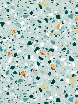 Photocircle Photocircle Poster / Leinwandbild - Mint Terrazzo – Produktbild 1 von 1