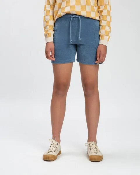 MATONA Matona Weiche Frottee Shorts für Kinder / Terry Pants, Dusk blue, – Produktbild 1 von 4