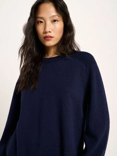 LANIUS LANIUS Cropped Pullover, Midnight, – Produktbild 4 von 4