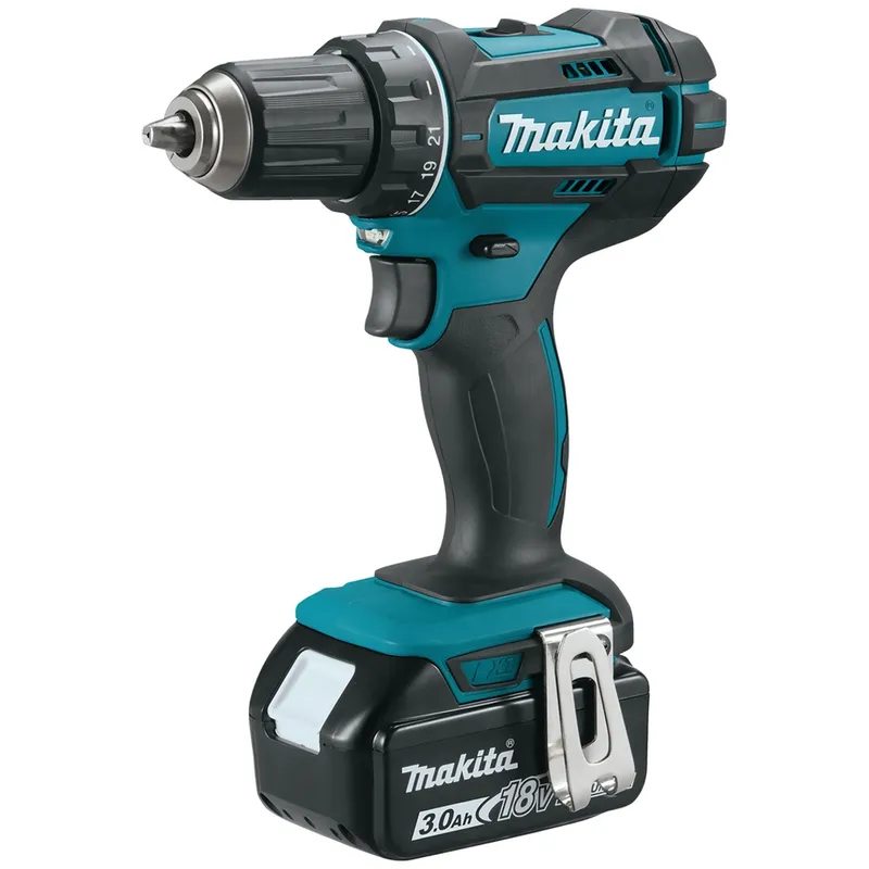 Makita Makita Akku-Bohrschrauber "DDF482RFJ" 18V/3Ah, inkl. 2 Akkus + Ladegerät – Produktbild 2 von 2