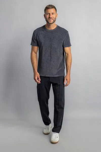 DIRTS dirts Terry T-Shirt, Charcoal, – Produktbild 2 von 4