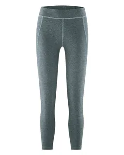 HempAge Hempage Damen vegan Yoga Leggings Melange Titanium – Produktbild 1 von 1