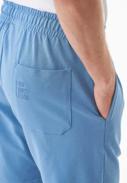 ORGANICATION ORGANICATION SAHIN | Leichte Sweatshorts aus Bio-Baumwolle, Blue fog, – Produktbild 3 von 3