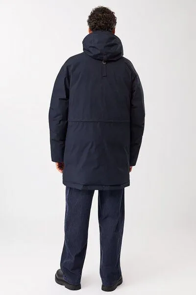 LangerChen LangerChen Parka aus Eco Daune mit Kapuze, Navy (blau), – Produktbild 4 von 4