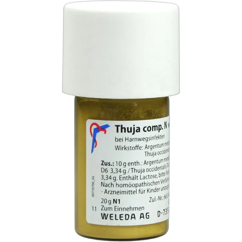 Weleda WELEDA THUJA COMP.N Trituration 20 g Trituration – Produktbild 1 von 1