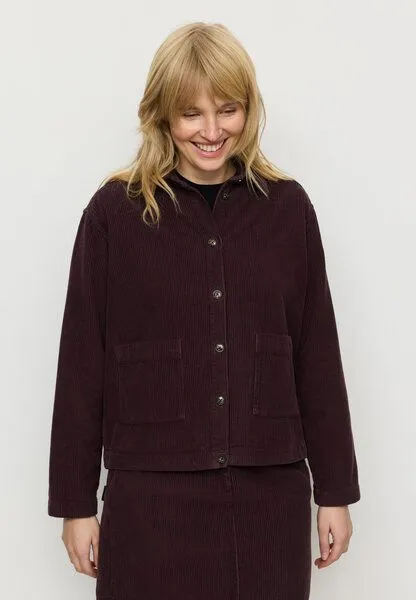 recolution recolution Overshirt RHODEA, Dark grape, – Produktbild 2 von 4