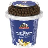 Berchtesgadener Land Frucht- & Knusper-Joghurt mit Banane & Schokobällchen – Produktbild 1 von 1