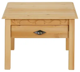 OTTO home Couchtisch Laura (Couchtisch, Wohnzimmertisch, OTTOs Choice), 60/60 cm, mit einer Schublade, zusätzlicher Stauraum – Produktbild 1 von 1