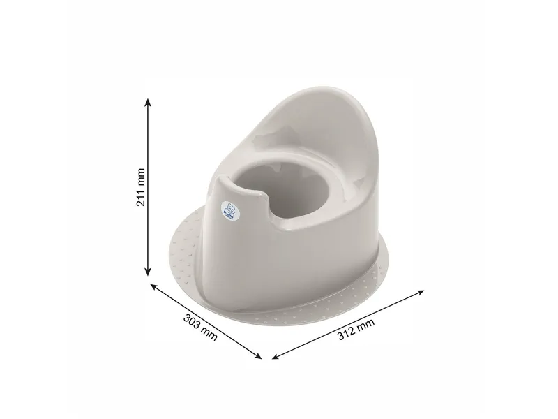 rotho babydesign rotho Töpfchen "TILO" aus Recyclingkunststoff, cappuccino – Produktbild 3 von 3