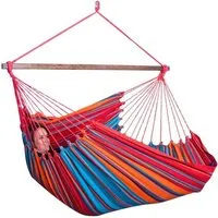 MacaMex MacaMex Cayo Gigante XL Hängestuhl, Hängesessel aus langfasriger Baumwolle, Sunset (orange), – Produktbild 1 von 1