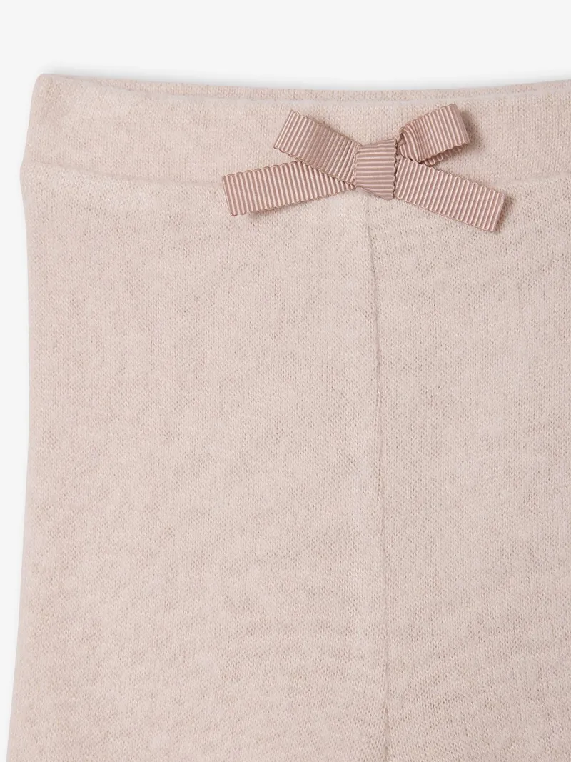 Vertbaudet Baby Strick-Leggings mit Dehnbund, Malve, – Produktbild 3 von 3