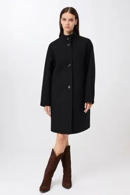 LangerChen LangerChen Kurzer Mantel aus Walk mit Membran – Produktbild 1 von 1
