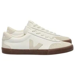 Veja Veja Herren-Sneaker Volley OT Leather White Natural Bark – Produktbild 1 von 1