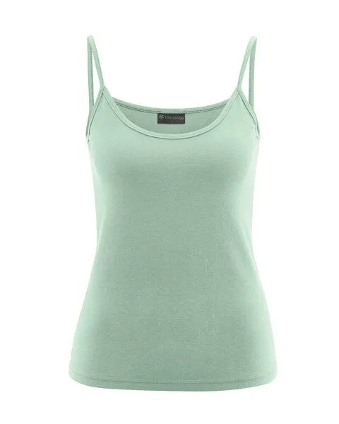 HempAge HempAge Trägertop Hanf/Biobaumwolle, Menta (grün), – Produktbild 1 von 4