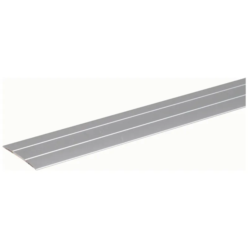 Alberts ALBERTS Übergangsprofil, Alu silber elox.,selbstkl.,o.Schraublöcher, LxB 900x37,8mm – Produktbild 1 von 1