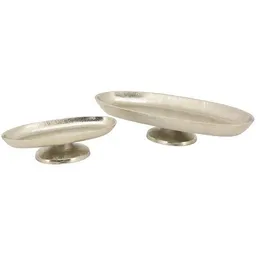 Mitienda Shop Mitienda Shop Dekoschale aus Metall, oval – Produktbild 1 von 1