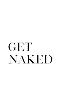Photocircle Photocircle Poster / Leinwandbild - Get Naked No10 – Produktbild 1 von 1
