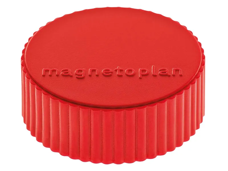 magnetoplan 10 magnetoplan Magnete 'Discofix magnum' rot – Produktbild 2 von 4
