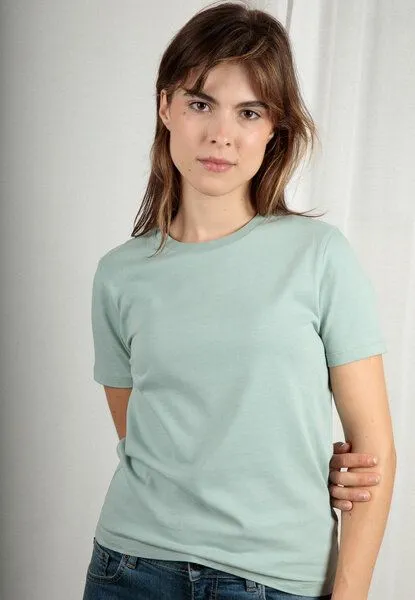 TORLAND TORLAND Damen T-Shirt ELLA PREMIUM, Grün (aloe), – Produktbild 1 von 4