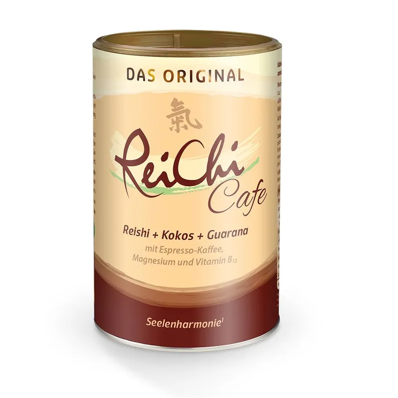 ReiChi Cafe Reishi-Pilz Espresso Kaffee Kokos vegan – Produktbild 1 von 2