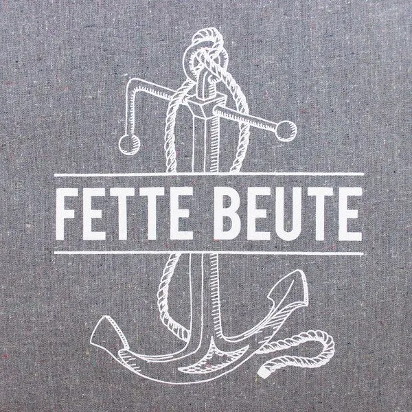 Bow & Hummingbird Bow & Hummingbird Baumwoll-Beutel Fette Beute – Produktbild 4 von 4