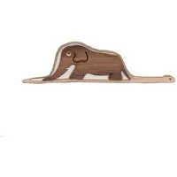 BeWooden BeWooden Brosche aus Holz - Elefant in der Riesenschlange | der kleine Prinz | Mode Schmuck – Produktbild 1 von 1