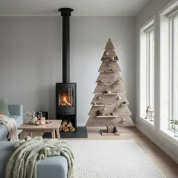 Baumkrone Baumkrone Nachhaltiger Weihnachtsbaum aus Holz (175 cm Höhe) – Produktbild 1 von 1