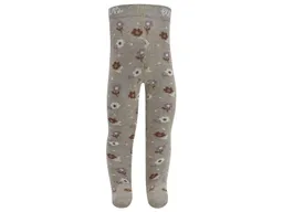 Ewers Baby- und Kinderstrumpfhose Blumen beige Gr.110/116 – Produktbild 1 von 1