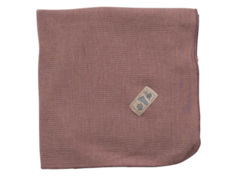 Lilano Lilano Babydecke Bio-Merinowolle Seide mauve Maße 80 x 90 cm, Rosa, – Produktbild 2 von 2