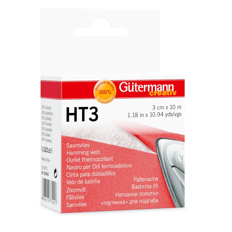 Gütermann Gütermann Saumvlies HT3 3cm 10m – Produktbild 1 von 1