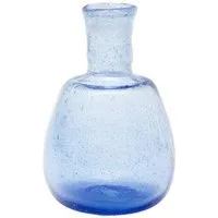 El Puente El Puente Vase aus recyceltem Glas in Hellblau | Fair Trade & Handmade aus Ägypten – Produktbild 1 von 1