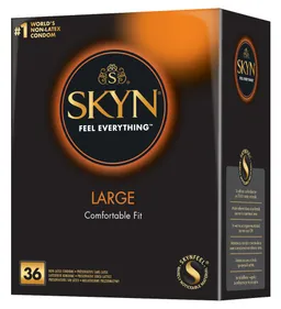 SKYN Latexfreie Kondome „Skyn Large“, extra groß – Produktbild 1 von 1