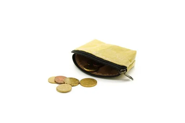 ECOMONKEY ECOMONKEY® Kleines Münzportemonnaie aus Bananenblättern, Gelb, – Produktbild 4 von 4