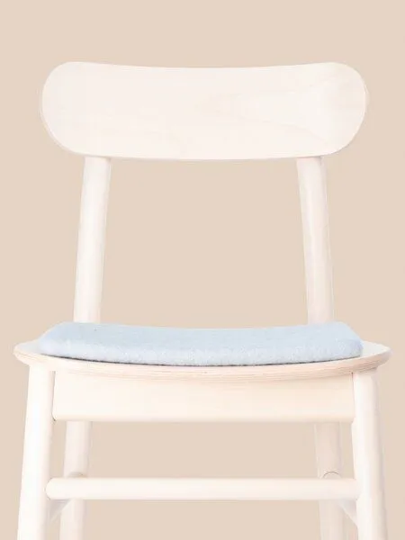 myfelt myfelt Flachfilz Sitzauflage (⌀ 36 cm, 36 x 36 cm), Hellblau (liv), – Produktbild 4 von 4