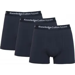 KnowledgeCotton Apparel KnowledgeCotton Apparel 3er Pack Boxershorts - solid colored underwear – Produktbild 1 von 1