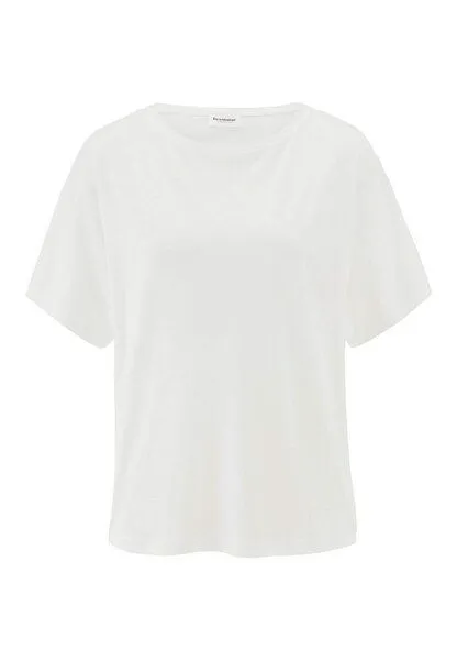 hessnatur hessnatur T-Shirt Oversize aus TENCEL Lyocell und Bio-Baumwolle, Naturweiss, – Produktbild 3 von 4