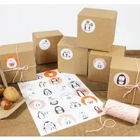 Bow Hummingbird Bow & Hummingbird Adventskalender Set mit Boxen zum Befüllen, Orange, – Produktbild 1 von 1