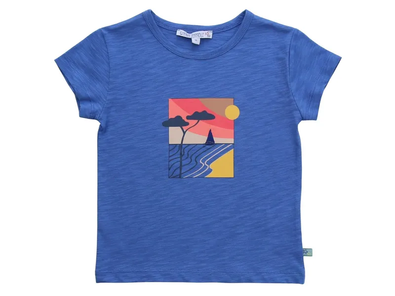 Enfant Terrible Enfant Terrible Shirt mit Stranddruck sky blue – Produktbild 1 von 1