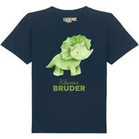 watabout kids watabout.kids T-Shirt Kinder Dinosaurier 01 Kleiner Bruder, French navy, – Produktbild 1 von 1