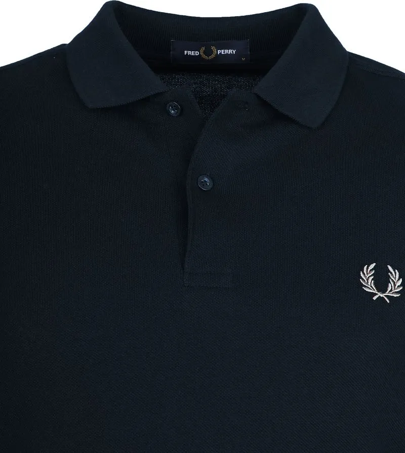 Fred Perry Fred Perry Polo Basic Navy - Größe S, Blau, – Produktbild 2 von 4
