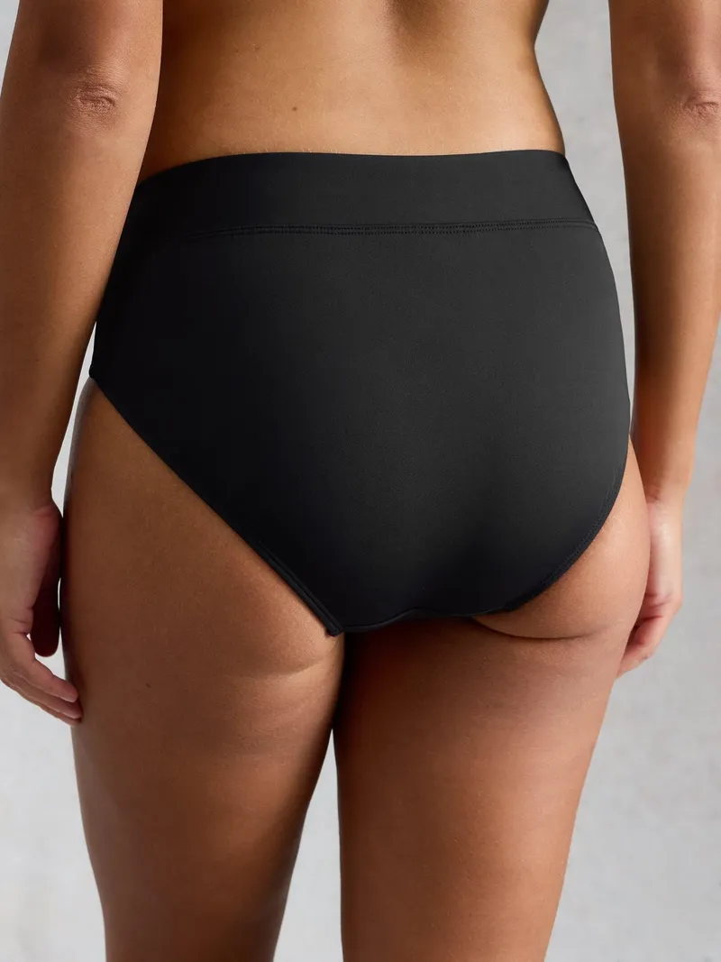 White Stuff Bikinihose Valley - 44, Reines schwarz, – Produktbild 4 von 4
