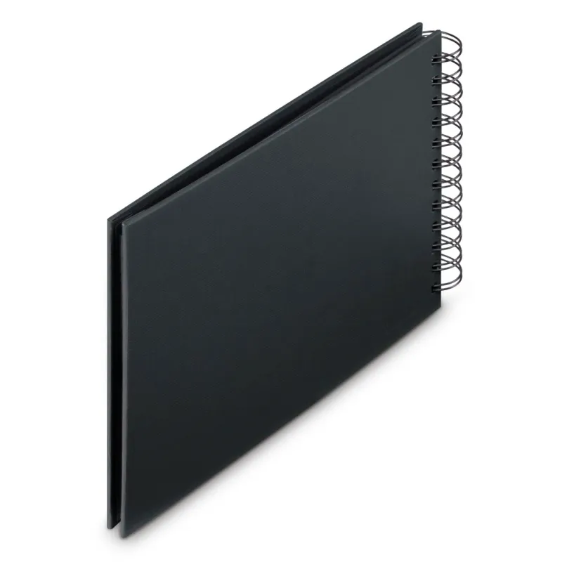 Hama Hama Spiral-Album "Fine-Art", 24x17 cm, 50 schwarze Seiten, New Black – Produktbild 2 von 5