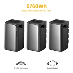 EcoFlow EcoFlow STREAM AC Pro - 3 x AC Pro / Standardversand – Produktbild 1 von 1