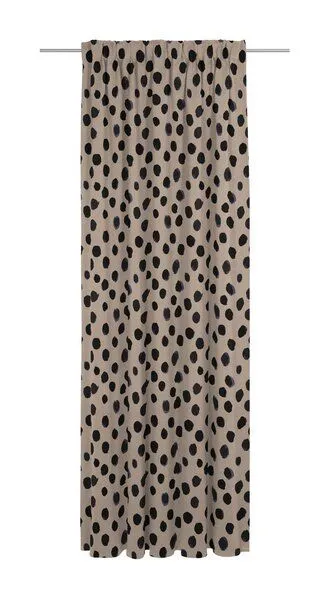 Nature by Adam Nature by Adam Vorhang aus Leinen & Bio-Baumwolle - Made in Germany - Dots, Lila, – Produktbild 2 von 8