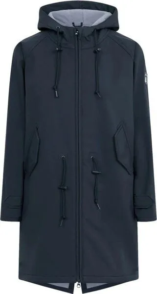 derbe Derbe Damen Regenjacke Friese Island navy lily pad, Navy, – Produktbild 1 von 2