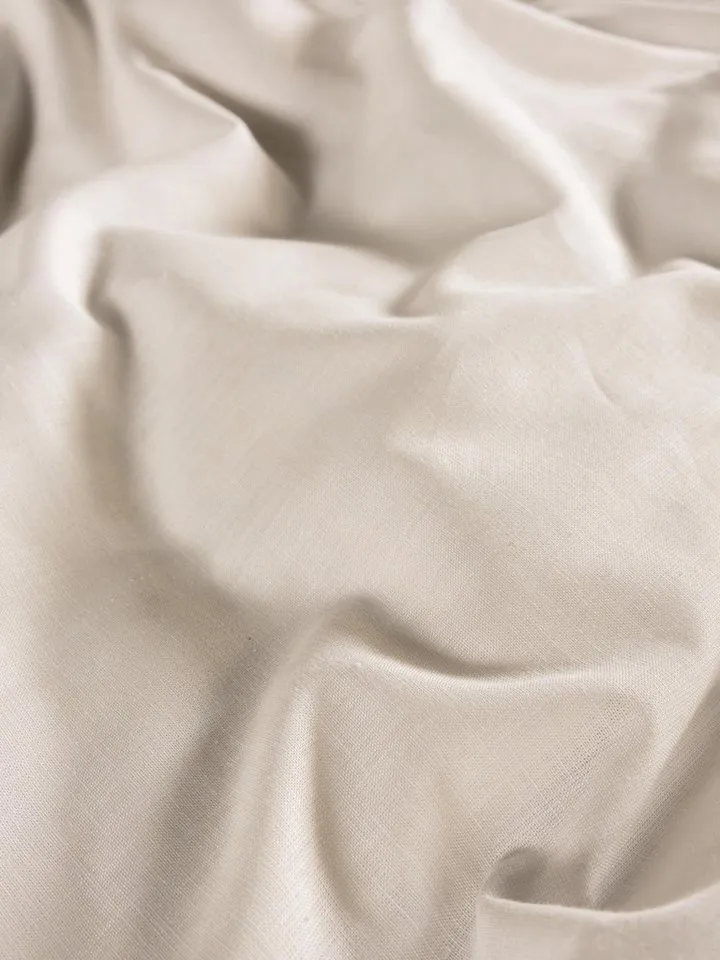 Essenza Bettwäsche Jule, Baumwolle, 2 teilig, unifarben, Beige, – Produktbild 3 von 4