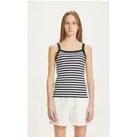 KnowledgeCotton Apparel KnowledgeCotton Apparel Top - ROSE strap top gestreift - mit Bio-Baumwolle – Produktbild 1 von 1