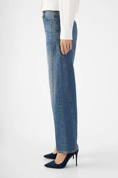 DAWN DAWN Jeans ASH Barrell Leg Vintage Blue – Produktbild 5 von 5