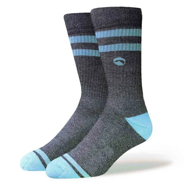 SOXN SOXN TWIN MINT / PASTELL / HIMMELBLAU / Tennissocken aus 98 % Bio-Baumwolle / Made in Germany, Blau, – Produktbild 1 von 2