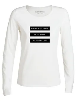 Human Family Human Family Damen Longsleeve - "Have Fun - Human" – Produktbild 1 von 1
